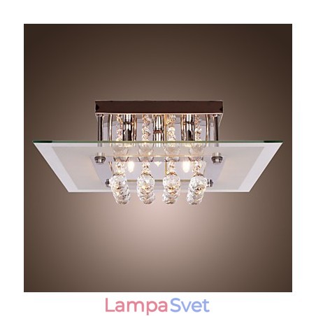 Stropné svietidlo Moderné Crystal Living 5 svietidiel Stropné svietidlo Moderné Crystal Living 5 svietidiel