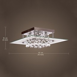 Stropné svietidlo Moderné Crystal Living 5 svietidiel