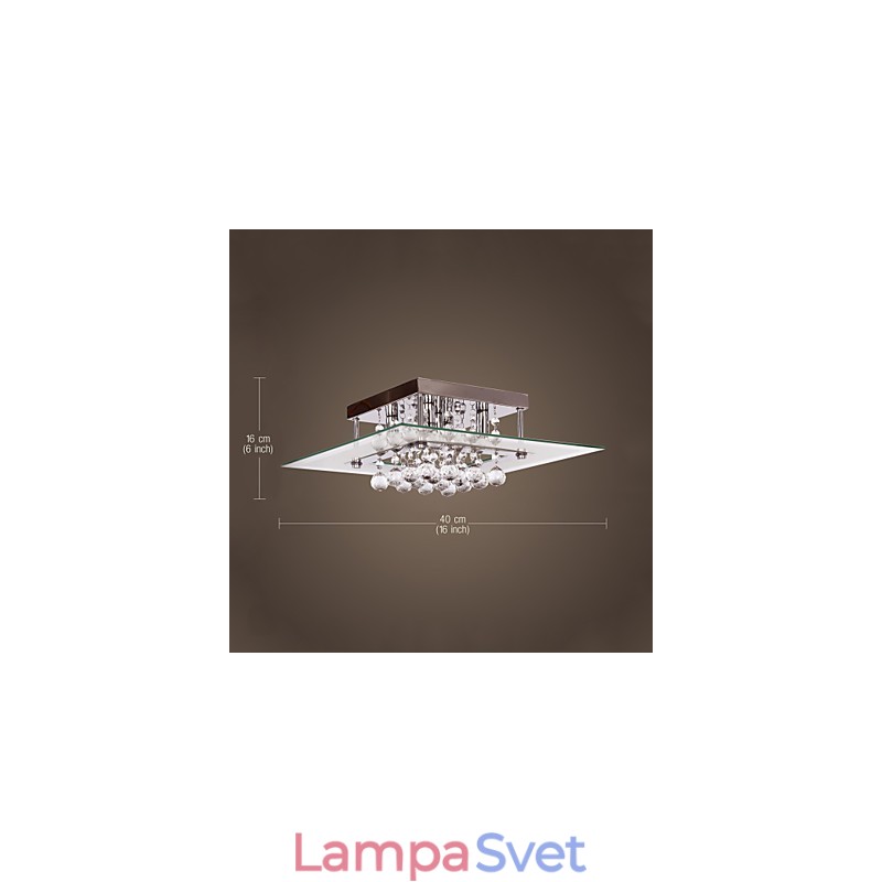 Stropné svietidlo Moderné Crystal Living 5 svietidiel