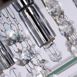Stropné svietidlo Moderné Crystal Living 5 svietidiel