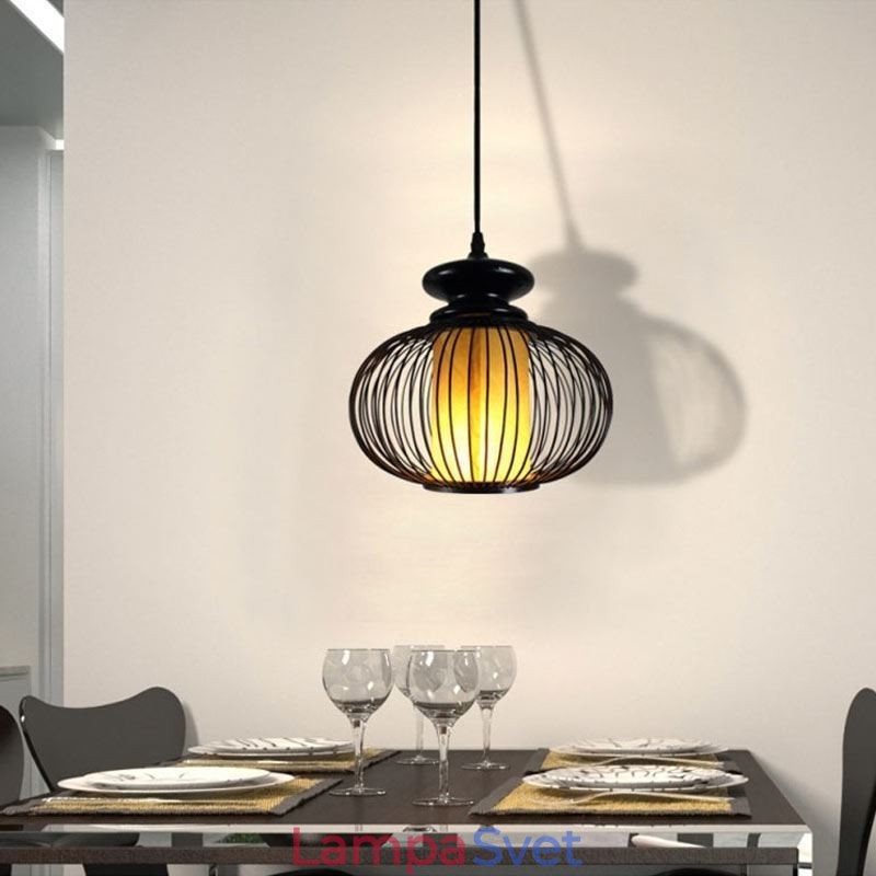 Nordic Exquisite bambusové závesné svietidlo
