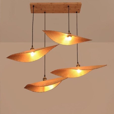 Creative Leaf Pendant Light Súčasné bambusové závesné svetlo Osvetlenie čajovne Creative Leaf Pendant Light Súčasné bambusové závesné svetlo Osvetlenie čajovne