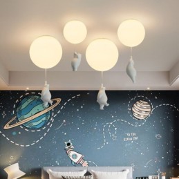 Nordic Ballon Stropné svetlo Akrylový prívesok Light Kids Children