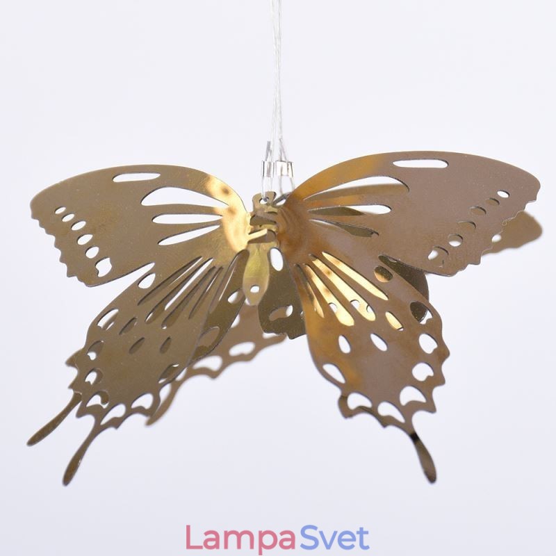 Severské závesné svietidlo Creative Butterfly Glass závesné svietidlo