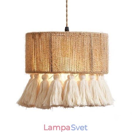 Konopné lano prívesok svetlo Retro dekorácia stropné svetlo strapec tienidlo lampy Konopné lano prívesok svetlo Retro dekorácia stropné svetlo strapec tienidlo lampy