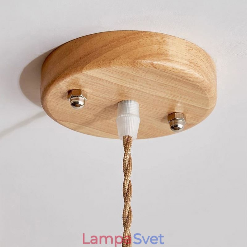 Konopné lano prívesok svetlo Retro dekorácia stropné svetlo strapec tienidlo lampy