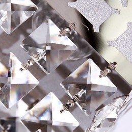 Luster Modern Crystal Stainless Living 4 Lights