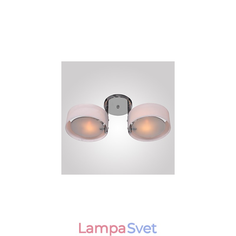 Moderný súčasný chrómový kovový luster pod omietku