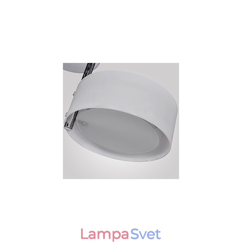 Moderný súčasný chrómový kovový luster pod omietku