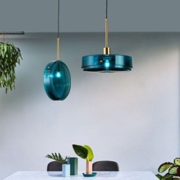 Okrúhle závesné svietidlo na tortu Moderné minimalistické kované stropné svietidlo