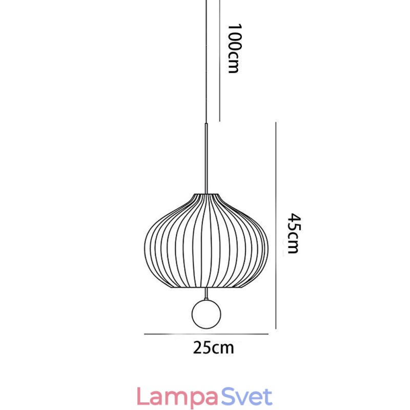 Moderné biele sklenené závesné svietidlo v tvare gule Minimalistické stropné svietidlo