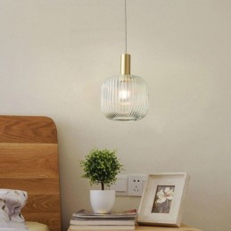 Moderné závesné svietidlo One Light Sklenené závesné osvetlenie Island