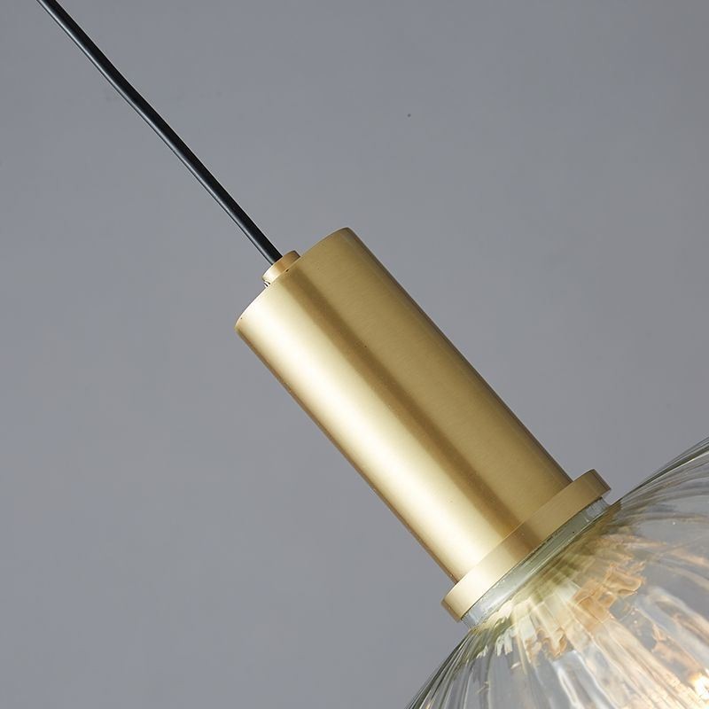 Moderné závesné svietidlo One Light Sklenené závesné osvetlenie Island