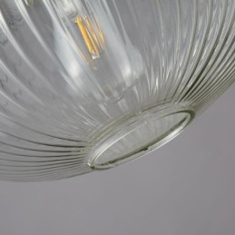 Moderné závesné svietidlo One Light Sklenené závesné osvetlenie Island