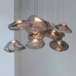 Creative Nordic Pendant Light Sklenený luster Umelecké závesné svetlo