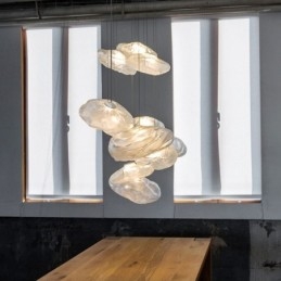 Creative Nordic Pendant Light Sklenený luster Umelecké závesné svetlo