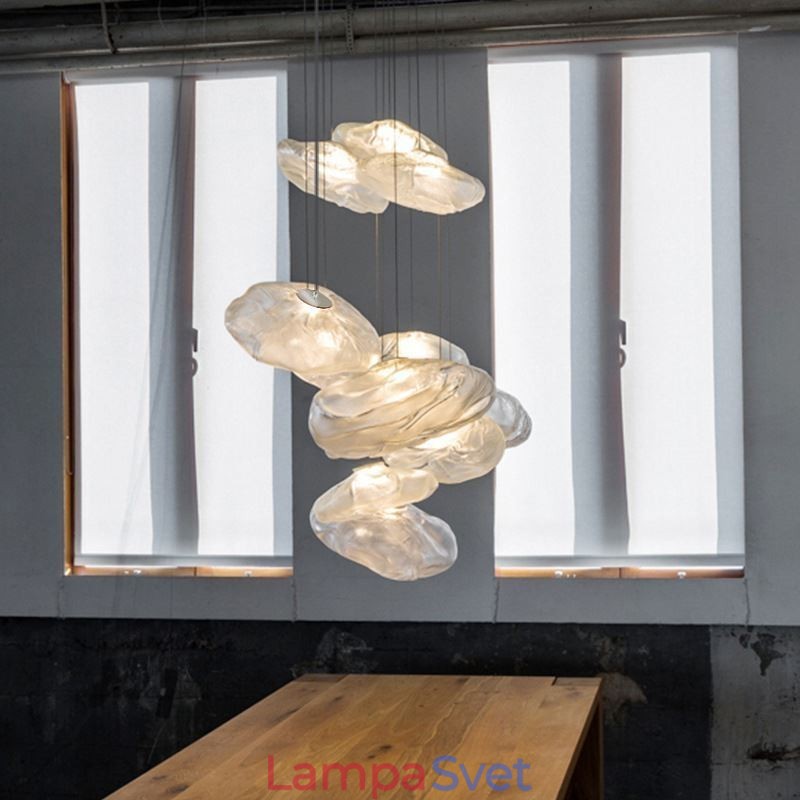 Creative Nordic Pendant Light Sklenený luster Umelecké závesné svetlo