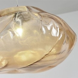Creative Nordic Pendant Light Sklenený luster Umelecké závesné svetlo