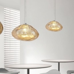 Creative Nordic Pendant Light Sklenený luster Umelecké závesné svetlo