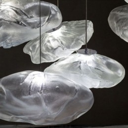 Creative Nordic Pendant Light Sklenený luster Umelecké závesné svetlo