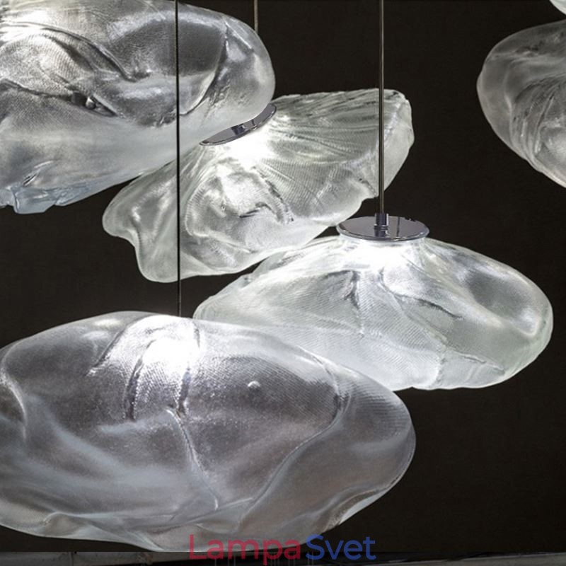 Creative Nordic Pendant Light Sklenený luster Umelecké závesné svetlo