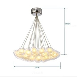 Luster 22 Lights G4 Retrofit Modern Contemporary