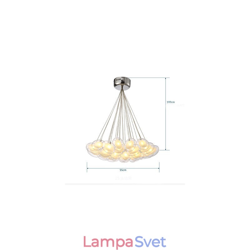 Luster 22 Lights G4 Retrofit Modern Contemporary