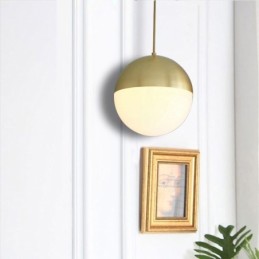 Moderná sklenená guľôčkový prívesok Light Island Ideas Lamp