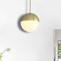 Moderná sklenená guľôčkový prívesok Light Island Ideas Lamp