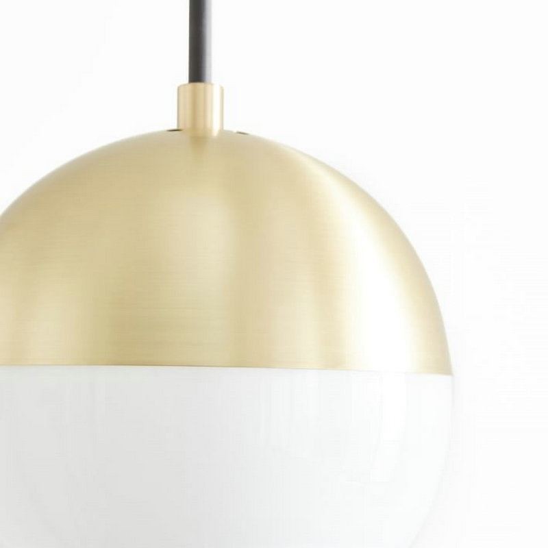 Moderná sklenená guľôčkový prívesok Light Island Ideas Lamp