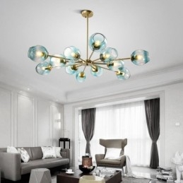 Severské sklenené závesné svetlo Čarovná fazuľová lampa Lusterové osvetlenie