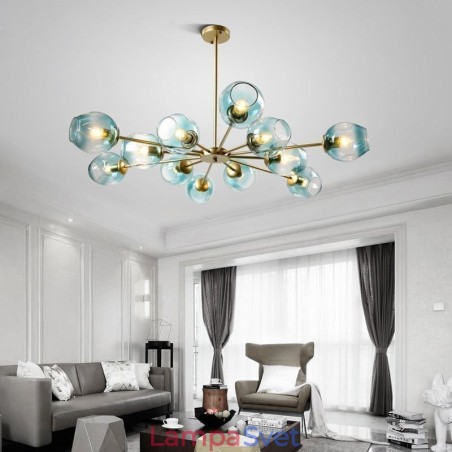 Severské sklenené závesné svetlo Čarovná fazuľová lampa Lusterové osvetlenie Severské sklenené závesné svetlo Čarovná fazuľová lampa Lusterové osvetlenie