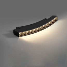 Kruhové dráhové svietidlo Magnetické zapustené dráhové svietidlo 150 cm