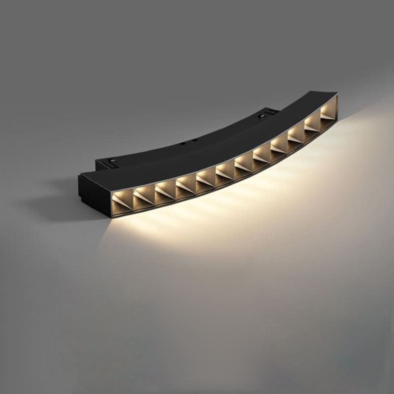 Kruhové dráhové svietidlo Magnetické zapustené dráhové svietidlo 150 cm