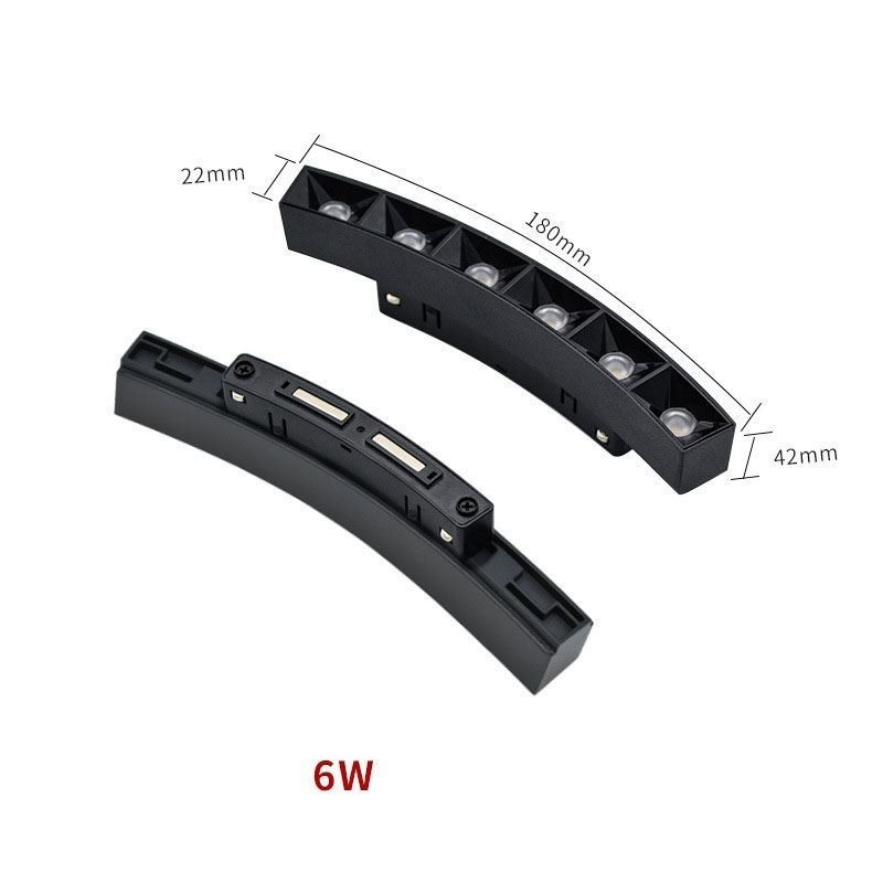 Kruhový dráhový svetelný systém Magnetické zapustené dráhové svietidlo 120 cm