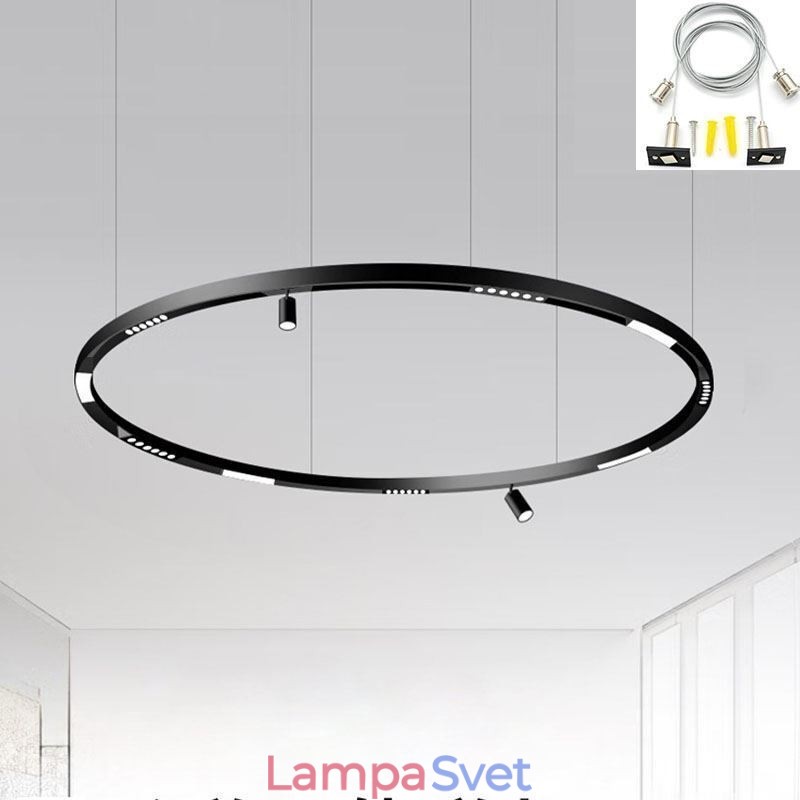 Zapustené lišty na osvetlenie koľajníc Okrúhle magnetické hliníkové lišty