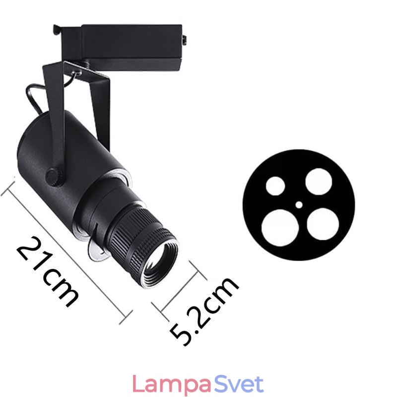 Stupeň bodového svetla KTV stropný bodový reflektor 4 úrovne nastavenia clony