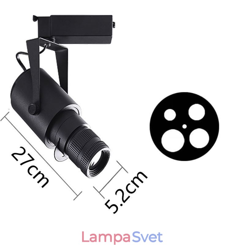 Stupeň bodového svetla KTV stropný bodový reflektor 4 úrovne nastavenia clony