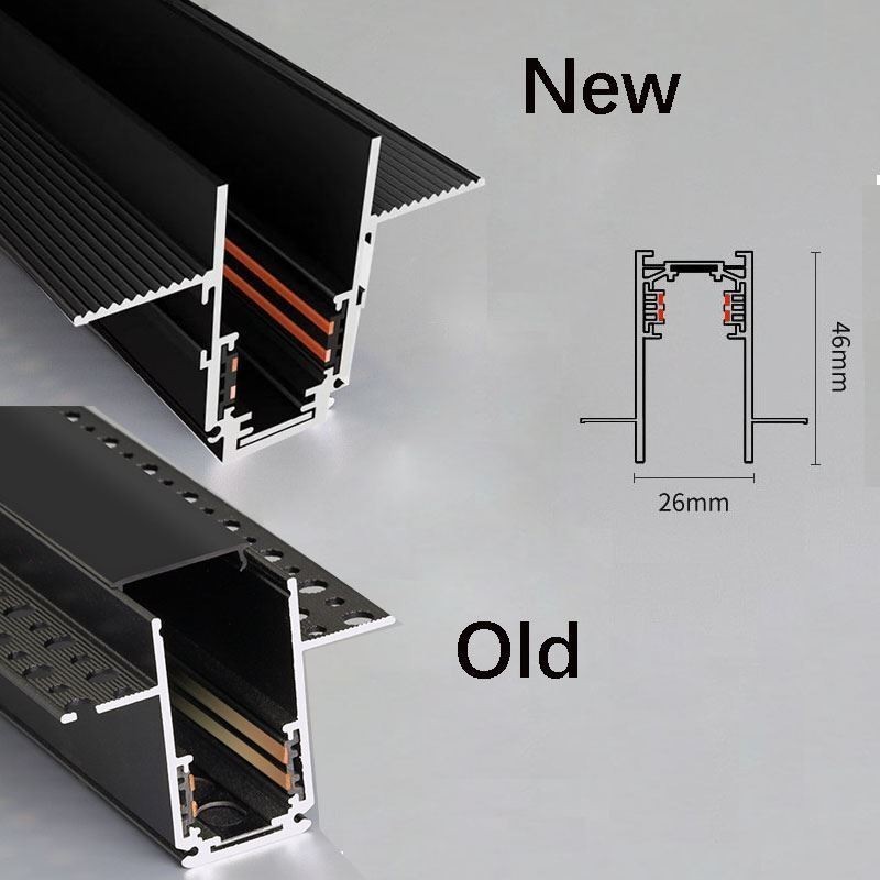 Magnetické dráhové svietidlo Zapustené bodové dekoratívne svietidlo 3M 36V