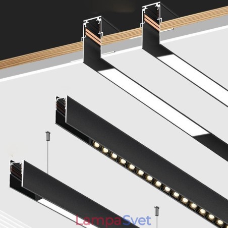 Zapustené koľajnice na osvetlenie koľajníc Magnetický hliníkový profil povrchu koľajníc Ultra tenký svetelný pás koľajníc 100 cm Zapustené koľajnice na osvetlenie koľajníc Magnetický hliníkový profil povrchu koľajníc Ultra tenký svetelný pás koľajníc 100 cm