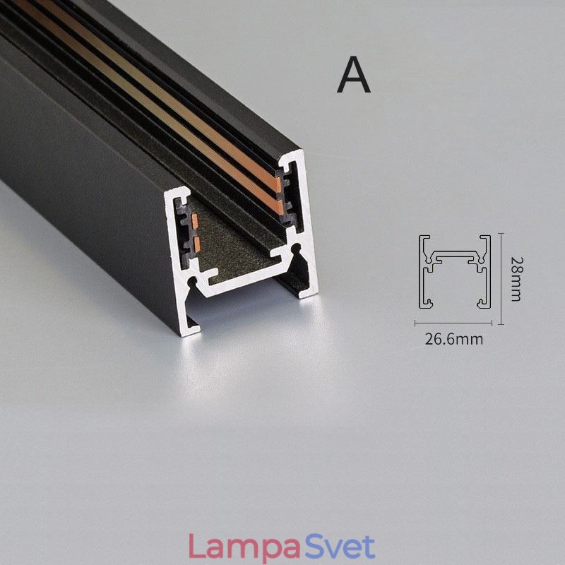 Zapustené koľajnice na osvetlenie koľajníc Magnetický hliníkový profil povrchu koľajníc Ultra tenký svetelný pás koľajníc 100 cm