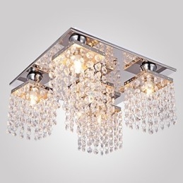 Stropné svietidlo Crystal Modern 5 svietidiel