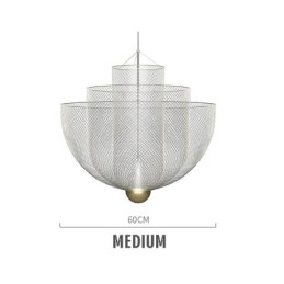Kreatívne a jedinečné umelecké dekoratívne závesné svietidlo Nordic Grid Designer