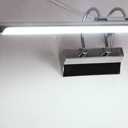 Zrkadlové svietidlá z nehrdzavejúcej ocele Akrylátové nástenné svietidlá do kúpeľne Make-up Svetlá Studená biela Teplá biela (Veľkosť: 57X13,5X15)