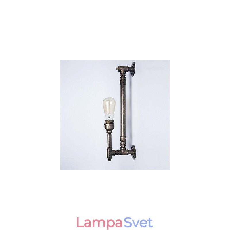 Wroguht železná nástenná lampa na vodnú fajku Vintage osvetlenie uličky Loft Iron nástenná lampa Edison Žiarovka FJ DB2 046A0
