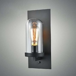 Svietidlá v rustikálnom štýle Iron Glass Wall Sconce Retro Nástenná lampa Svetlo z USA