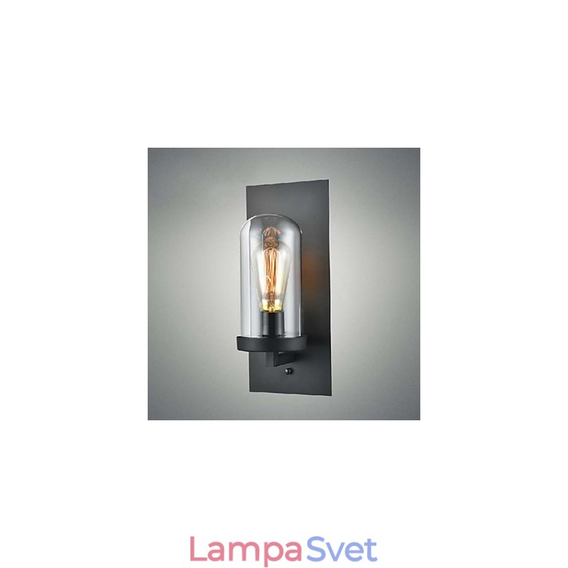 Svietidlá v rustikálnom štýle Iron Glass Wall Sconce Retro Nástenná lampa Svetlo z USA