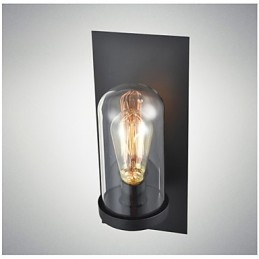 Svietidlá v rustikálnom štýle Iron Glass Wall Sconce Retro Nástenná lampa Svetlo z USA