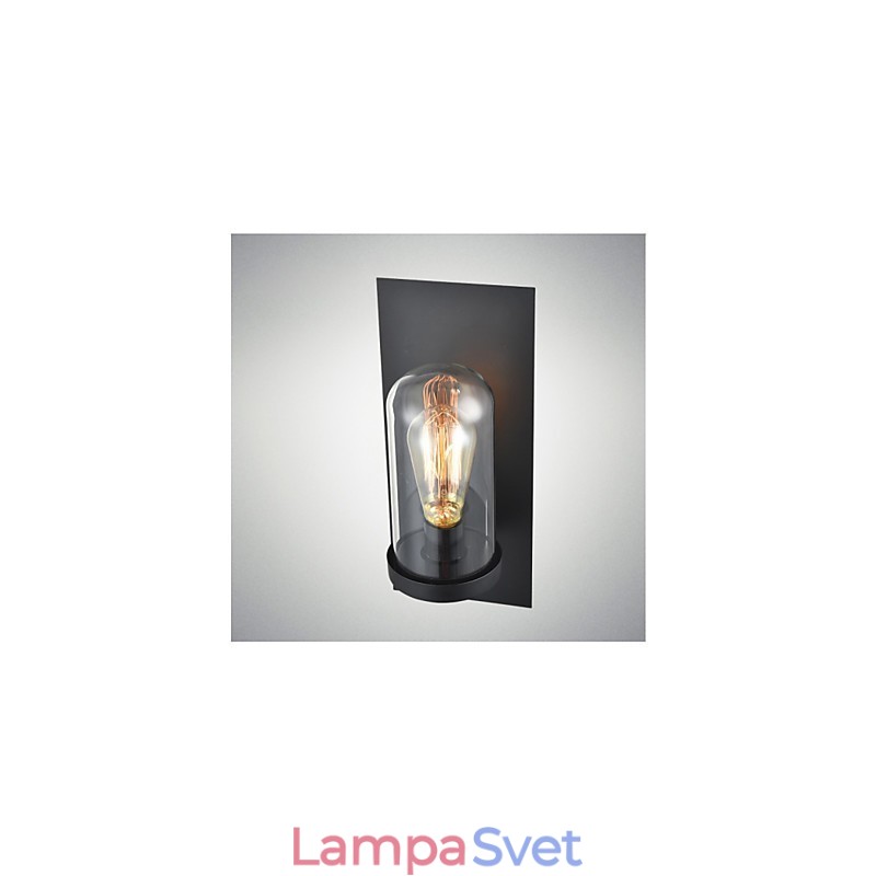Svietidlá v rustikálnom štýle Iron Glass Wall Sconce Retro Nástenná lampa Svetlo z USA
