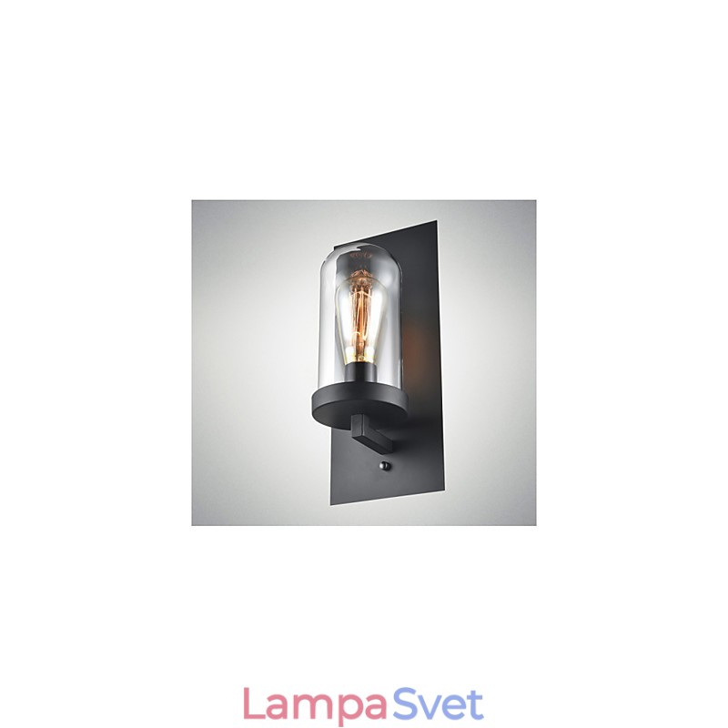 Svietidlá v rustikálnom štýle Iron Glass Wall Sconce Retro Nástenná lampa Svetlo z USA